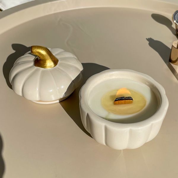 Купити WHITE PUMPKIN  | CANDLES FROM IZMAIL